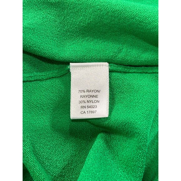 Banana Republic Womens Sleeveless V-Neck Green Knit Tank Top S - Picture 5 of 11